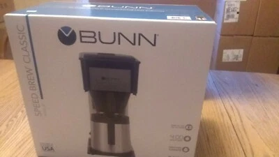 BUNN BTX B Speed Brew 10 Cup Thermal Carafe Home Coffee Maker Pot Brewer Black  - Image 1 of 4
