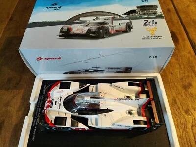 Porsche 919 Hybrid Winner 24h Le Mans 2017 Spark 1/18 - Photo 1/2