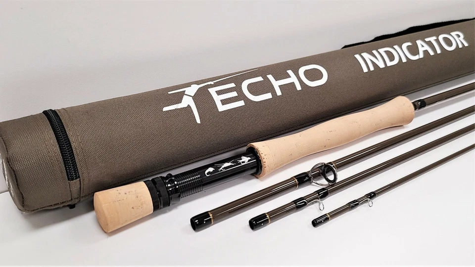Echo Indicator 696-4 Fly Rod - 9'6" - 6wt - 4pc - NEW - Image 1 of 1