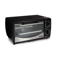 NEW Better Chef 9 Liter Toaster Oven Broiler- Black With Stainless Steel Front