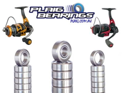 Fishing Reel Bearings - Quality Precision Stainless Steel And Ceramic Hybrid - Image 1 of 2