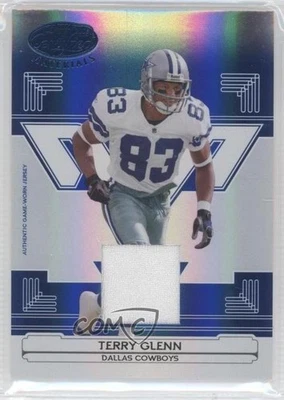2006 Leaf Certified Materials Mirror Blue Materials /50 Terry Glenn #42 - Image 1 of 2