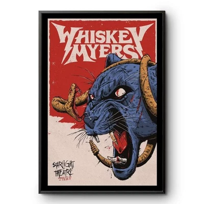 Whiskey Myers Show Starlight Theatre July 12, 2025 Kansas City, MO Poster - Image 1 of 2