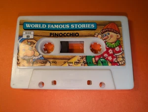 Vintage 1988 World Famous Stories PINOCCHIO & HEIDI Cassette Good Condition - Bild 1 von 3