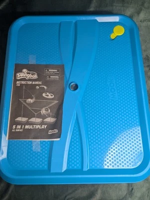 Swingball 5 in 1 Outdoor Game Set Soccer, Volleyball, Tailball (New Open Box) - Image 1 of 4