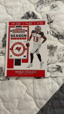 2019 Panini Contenders - Season Ticket Mike Evans #82 - Image 1 of 2