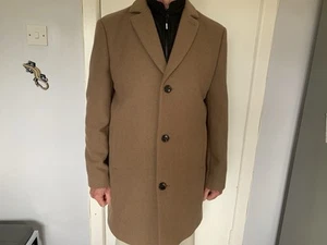 Matinique Mens Overcoat, size XL ,Camel coloured. - Picture 1 of 13