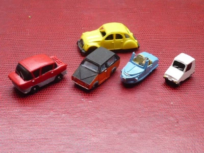 Modellautos 1/87 H0 Kleinwagen Bruder alt selten plastik Resin Eisenbahn - Bild 1 von 3