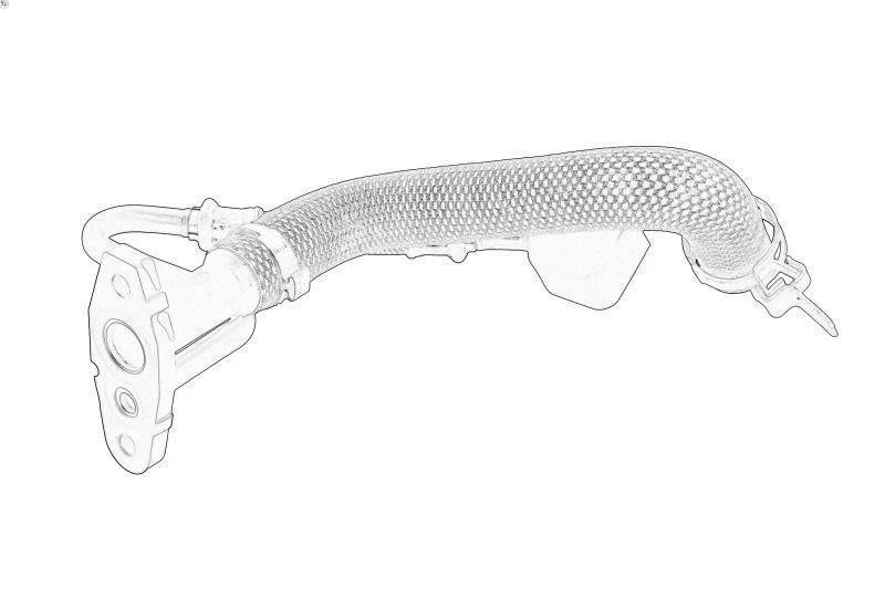 Turbine Pipe 151925639R 2.3 dCi Renault Master 3 MOVANO B Nv400