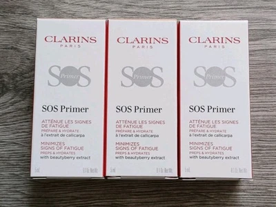 CLARINS "SOS Primer Pink" - 3 x 5ml - Neu - Bild 1 von 2