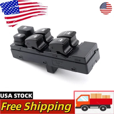 Interruptor de control de ventana maestra del conductor izquierdo Hyundai Sonata 2003-2005 935703D121 Foto 1 de 4