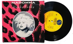 MADONNA 7" Hanky Panky VINYL Single GERMAN Paper SLEEVE Paper Lbl 1990 MINT MINT - Picture 1 of 5