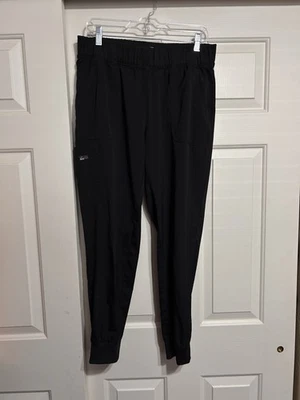 Koi Lite M 慢跑黑色女式磨砂裤弹力 — 第 1/4 张图片