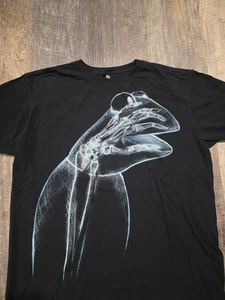 Kermit X-Ray Men's Size XL Short Sleeve Black Shirt - Picture 1 of 7