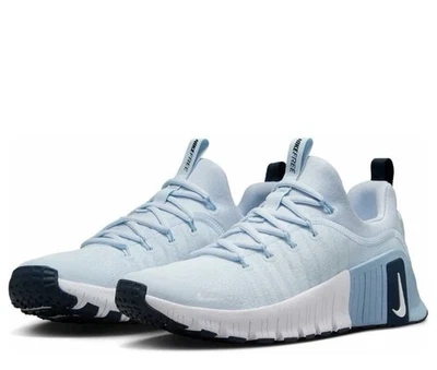 Women’s Size 9 Nike Free Metcon 6 Gym Training Shoe Blue FJ7126-402 - Image 1 of 4