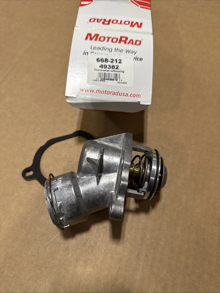Motorad Engine Coolant Thermostat Housing Assembly for Mercedes-Benz 668-212 - Image 1 of 4