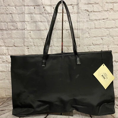 Donna Karan NY Women's Black Extra-Large Double Strap Shoulder Tote Bag - NEW - Image 1 of 4