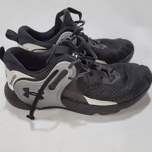 Hovr Under Armour Shoes Black and White Running Shoe Size 10 Mens Sneakers - Picture 1 of 9