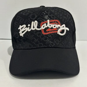 Billabong Hat Cap Spell Out Embroidered Surfwear Flex fit OSFM Y2K vintage VGC - Picture 1 of 8