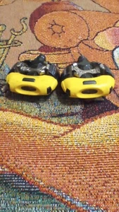 Look S2 Racing Clipless Pedals Yellow MTB Touring Road Bikepacking USA Charity!! - Picture 1 of 5