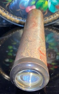 Vintage reproduction Victorian style kaleidoscope l’Optique Van Cort Instruments - Picture 1 of 6
