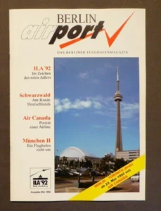 Berlin airport, Das Berliner Flughafen Magazin, Ausgabe Mai 1992 - Picture 1 of 3