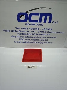 TRASPARENTE FANALE FANALINO POSTERIORE SINISTRO ROSSO FIAT 127 CL  - Foto 1 di 9