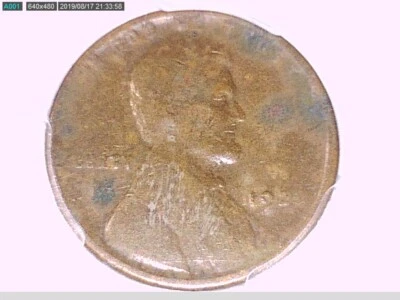 1922 D Lincoln Wheat Cent PCGS Genuine Env. Damage - F Details weak D 27329808 V - Image 1 of 3