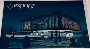 Postal Expo67 Pabellón de la Provincia de Quebec Canadá Postal E126 - Imagen 1 de 4