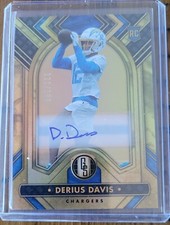 2023 Panini Gold Standard Derius Davis Rookie Auto /199 Chargers