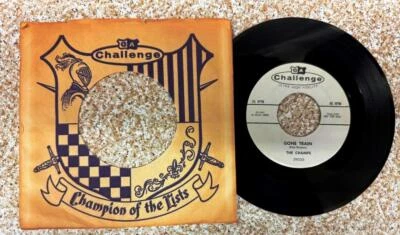 The Champs – Gone Train / Beatnik Promotional Promo 45rpm 7" Vinyl Record NM - Image 1 of 4