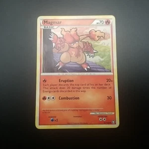 MAGMAR 42/102 - NON-Holo - HGSS - Triumphant - Pokémon CARD - NM/LP - Picture 1 of 2