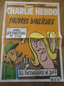 CHARLIE HEBDO 1214 PAUVRES BANLIEUES LE PEN PRESIDENT 2017 RISS FN oct 2015 NEUF - Picture 1 of 1