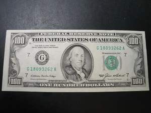 (1) $100.00 Series 1985 Federal Reserve Note BU Uncirculated Condition - Picture 1 of 3