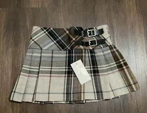 NWT John Morrison Kiltmakers Billie Girls Kilt  Plaid Size 3-4 Years - Picture 1 of 4