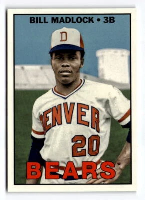 2023 Topps Pro Debut Bill Madlock MiLB Legends MILB-14 Insert Pirates - Image 1 of 2