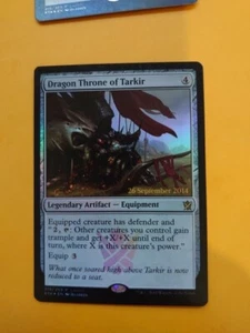 Dragon Throne of Tarkir. FOIL MTG Card. Khans of Tarkir. As pictures - Imagen 1 de 5