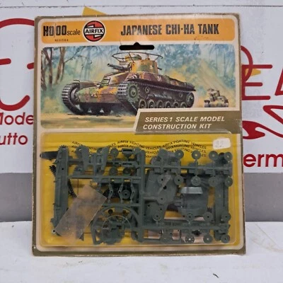 AIRFIX HO  JAPANESE CHI-HA TANK ART 1319-4 KIT VINTAGE1973 - Immagine 1 di 2