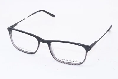 全新 GEOFFREY BEENE XL G530 灰色 HORN 正品框架 眼镜 57-19 — 第 1/4 张图片