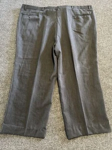 Dress Pants Mens Gray 52x26 - Picture 1 of 10