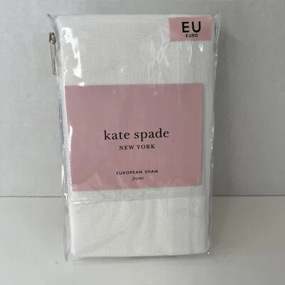 Braçadeira Kate Spade New York branca europeia 100% algodão 26 x 26 - Imagem 1 de 3