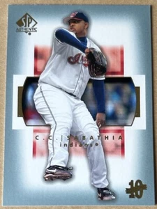 C.C. SABATHIA HOF 2003 UPPER DECK SP AUTHENTIC Card #14 NM-MT Condition - Picture 1 of 2