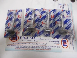 KIT 4 VALVOLE ASPIRAZIONE TIPO (160) TEMPRA 1.6 - 7617500 - ORIGINALE !!! - Picture 1 of 7