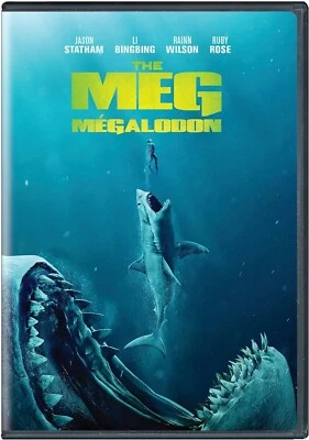 The Meg - Megalodon - Jason Statham, Bingbing Li, Rainn Wilson,   New DVD - Image 1 of 2