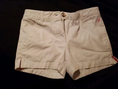 Nautica White Shorts w/ Anchor Pattern in Girls Size 14 - Image 1 of 4