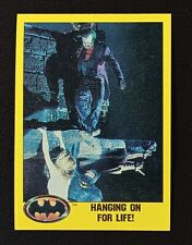 1989 Topps Batman #159 Hanging On For Life!