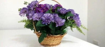 Handicrafts Cane Eco Friendly Small Cane Product Flowers Container - Image 1 of 4