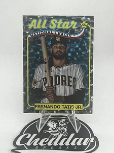 2024 TOPPS SERIES 2 FERNANDO TATIS JR #89ASB-19 ALL-STAR SILVER CRACKLE FOIL - Bild 1 von 2