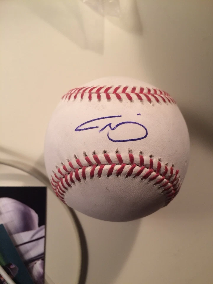 Triston McKenzie ROMLB Autographed Signed Cleveland Guardians Top Prospect  - Image 1 of 1