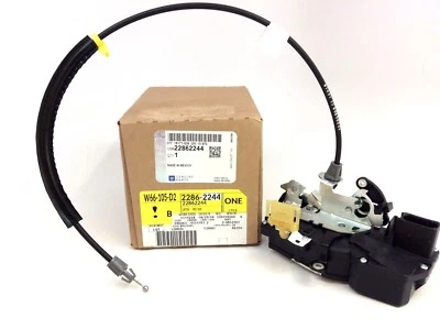 09-14 凯迪拉克 CTS 左手前侧门锁闩锁致动器电机全新原始设备制造商 — 第 1/4 张图片